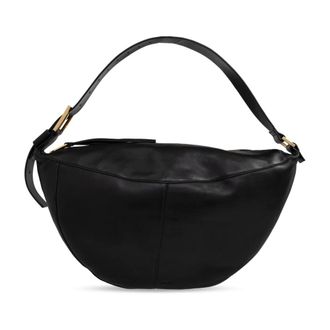 AllSaints Shoulder Bags, female, Black, Size: ONE SIZE Luna Bag