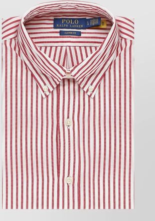 Ralph Lauren striped cotton shirt tailored fit button cuffs
