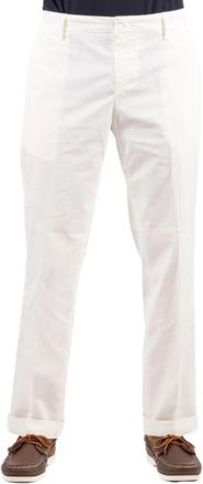 Dondup Chino - Heren - Chinos - Wit - W32 - Katoen - Broeken