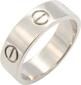 Cartier White Gold White Gold (18K) Band Ring (Pre-Owned)