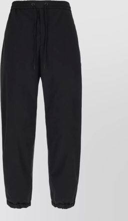 Moncler trousers elastic cuffs urban style