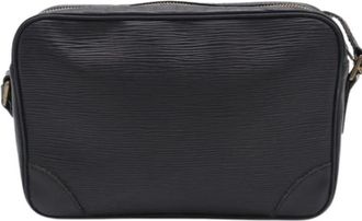 Louis Vuitton Pre-owned Epi Shoulder Bag - Heren - Vintage Schoudertas - Zwart - ONE Size - Leer - Vintage