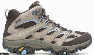Merrell Mens Moab 3 Mid Gtx Hiking Shoes In Brindle