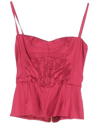 Dolce & Gabbana Back-Zipped Bustier Top, Size It 42 (Authentic Pre-Loved)