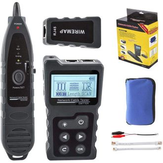 OEM Probador De Cables Avanzado Con Rastreador De Cables Poe Multifunci&oacute;n, Probador De Cables De Red Para T&oacute;ner, Kit De Herramientas Con Bolsa, Sonda De A
