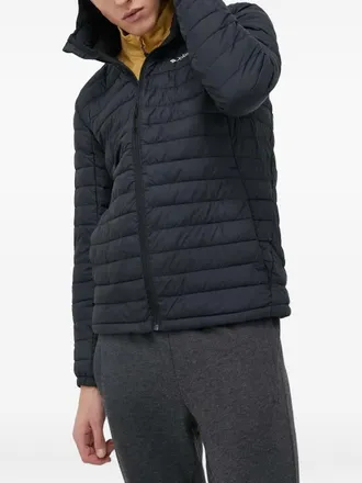 Columbia Silver Falls hooded quilted jacket - men - Polyester/Elastane/Nylon - S - Black