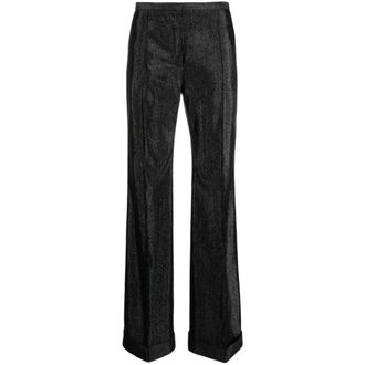 Philosophy di Lorenzo Serafini Wide Trousers, female, Black, Size: XS Wide Trousers