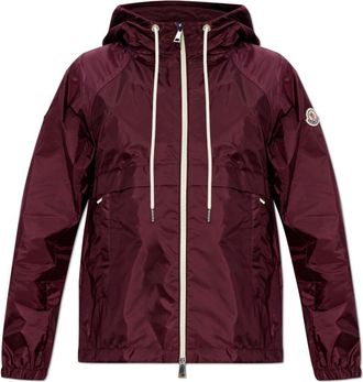 Moncler Coquelicot Jacket - Dames - Zomerjassen - Paars - L - Satijn - Jassen