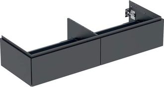 Keramag Keramag - Geberit One Mueble Bajo Lavabo Para Encimera, 2 Cajones