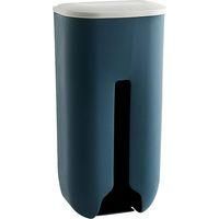 OEM Caja Para Guardar Bolsas De Pl&aacute;stico, Dispensador De Bolsas De Cocina, Organizador De Bolsas De La Compra (azul Oscuro) - Crezuo