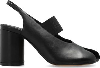 Maison Margiela Schoenen met hak - Dames - Pumps - Zwart - 36 EU - Leer - Schoenen