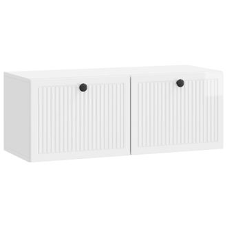vidaXL Mueble Para Tv De Pared Brillante 78,5 X 31 X 30 Cm Vidaxl