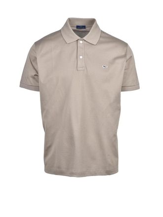 Paul & Shark Beige Cotton Classic Polo Shirt