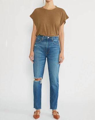 Ética Marcella High Rise Slim Cedar Breaks Jeans In Blue