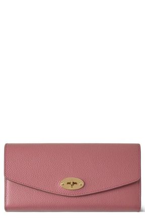 Mulberry Medium Darley Leather Wallet in Pink Scrumpy at Nordstrom