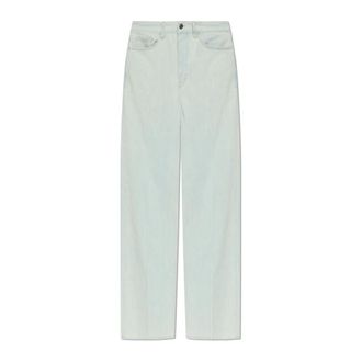 Golden Goose Wide Jeans, male, Blue, Size: W30 Wide-leg Jeans