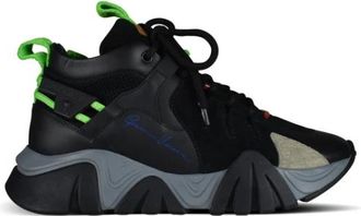 Versace Squalo Sneakers - Heren - Sneakers - Zwart - 40 EU - Leer - Schoenen