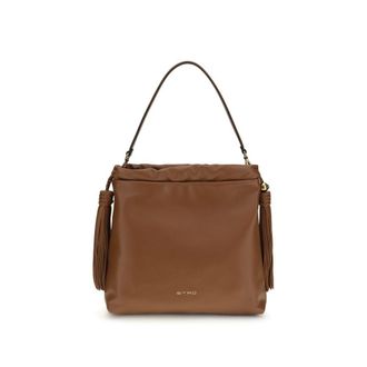 Etro Brown Lamb Ovis Aries Aries Shoulder Womens Bag