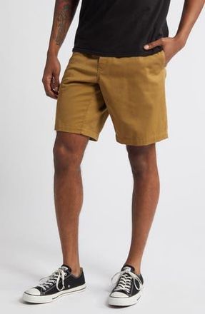 Volcom Frickin Drawstring Waist Shorts in Dark Khaki at Nordstrom Rack, Size Xx-Large