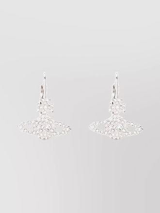 Vivienne Westwood drop crystal earrings orb grace