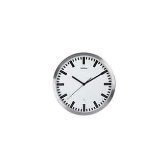 Maul Reloj De Pared Maulpilot Aluminio Cepillado &Oslash; 305 Mm