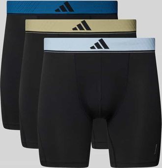 adidas Trunks im 3er-Pack mit elastischem Logo-Bund in Black, Gr&ouml;&szlig;e XXL