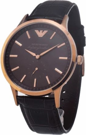 Emporio Armani Roestvrijstalen Quartz Horloge - Heren - Horloges - Roze - ONE Size - Accessoires