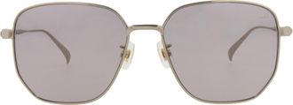 Dunhill Square-Frame Titanium Sunglasses