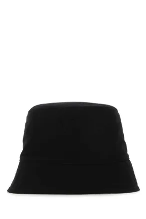 Valentino Garavani Mens Black Cotton Hat 0ni Cappelli