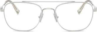 Miu Miu Eyewear Occhiali squadrati - Argento