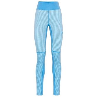 Kari Traa Smekker High Waist Pants Merinounterw&auml;sche f&uuml;r Damen | blau