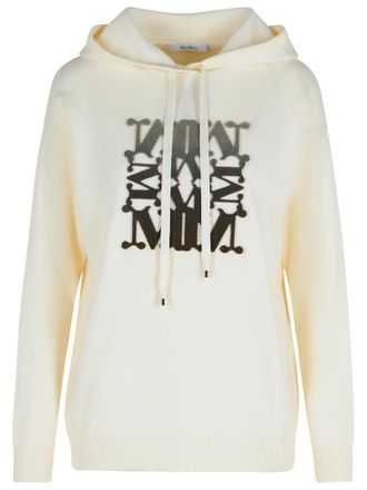 Max Mara Taddeo Creme Virgin Wollpullover