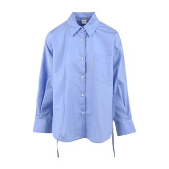 Aspesi Shirts, female, Blue, Size: 2XS Shirt