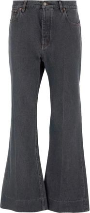 Valentino Garavani Flared Jeans - Heren - Flared Jeans - Zwart - W33 - Katoen - Jeans