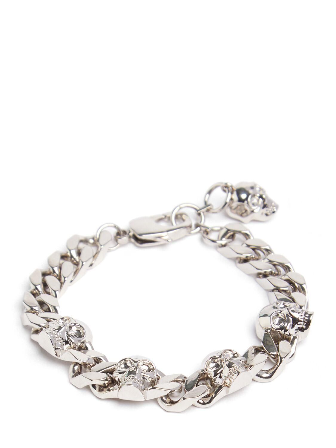 Alexander McQueen Silver-tone bracelet - Metallic - OneSize