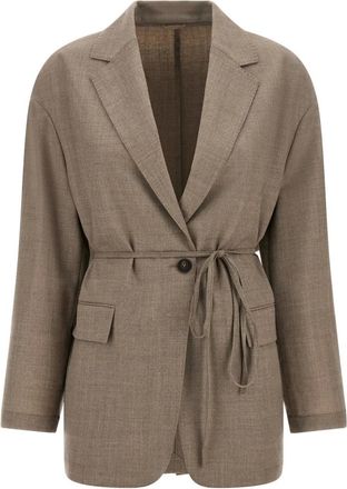 Brunello Cucinelli Mujer, Chaquetas, Beige, Talla: XL