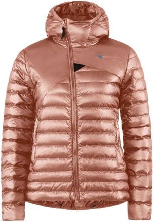 Kl&auml;ttermusen Lopt Daunenjacke f&uuml;r Damen | rosa/braun