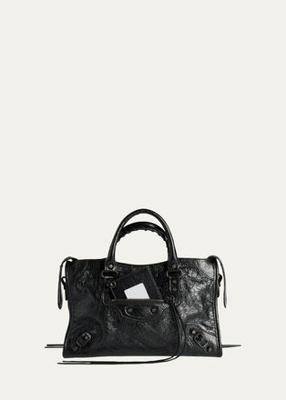Balenciaga Le City Small Leather Top-Handle Bag