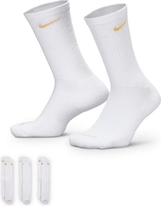 Nike Unisex Everyday Plus Cushioned Training Crew Socks (3 Pairs) in Multicolor | SX6888-941