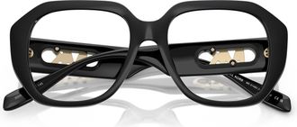 Michael Kors 0mk4148u Oversized Square Frame Sunglasses with Gold-tone Accent