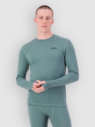 Mons Royale Cascade Merino Thermo Shirt groen