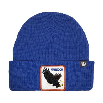 Goorin Brothers Animal Farm Beanie Hoed Blauw Unisex - Dames - Hoeden - Blauw - ONE Size - Wol - Accessoires