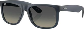 Ray-Ban Justin Classic Vierkante Zonnebril, Blauw