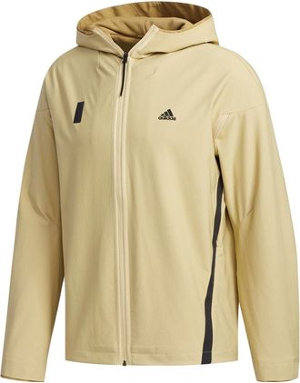adidas WJ JKT WV Series Outdoor Windproof Sports Hooded Jacket FJ0201