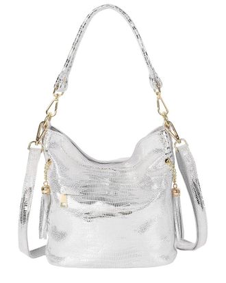 Tiffany & Fred Leather Hobo Bag