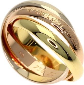 Cartier Yellow Gold (18K) Pink Gold (18K) White Gold (18K) Band Ring (Pre-Owned)