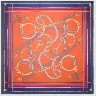 Mango Chain-print scarf arancione - Donna - Taglia unica - MANGO