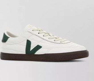 Veja panenka leather sneakers low top contrast sole