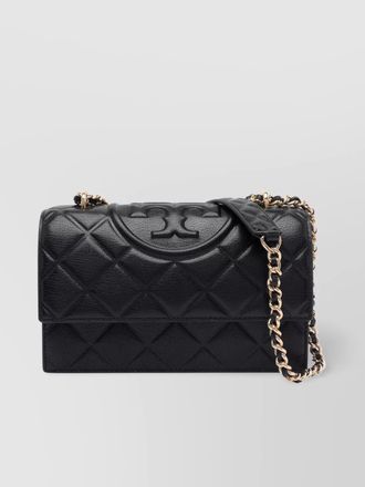Tory Burch fleming small leather quilted shoulder bag