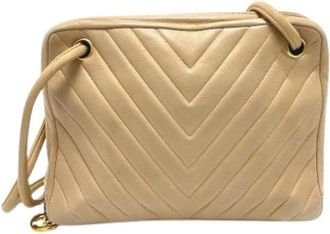Chanel Borsa Pre-owned Vintage Cross Body - - Pre-owned - Donna - Beige - ONE SIZE